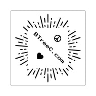 BTreeC.com Square Sticker